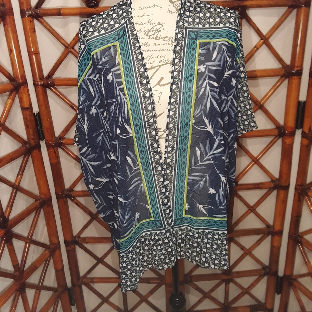 NEW DIRECTIONS SHEER SHRUG